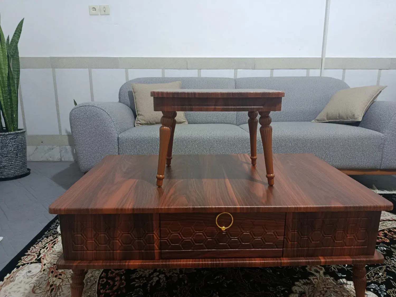 میز و عسلی|مبلمان خانگی و میز عسلی|قم, چهل درخت‎|دیوار