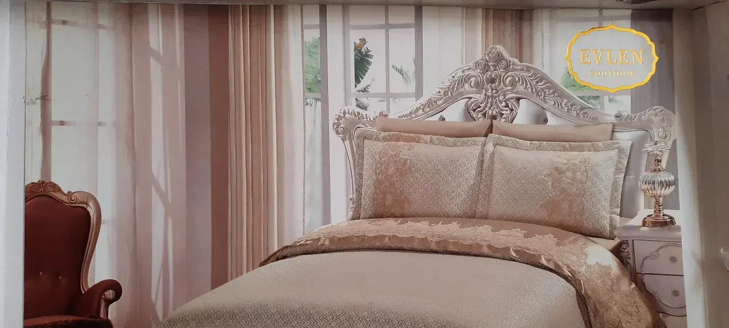 روتختی Evlen ترک با تور دانتل و مروارید دوزی شده|سرویس روتختی|ری, دیلمان|دیوار