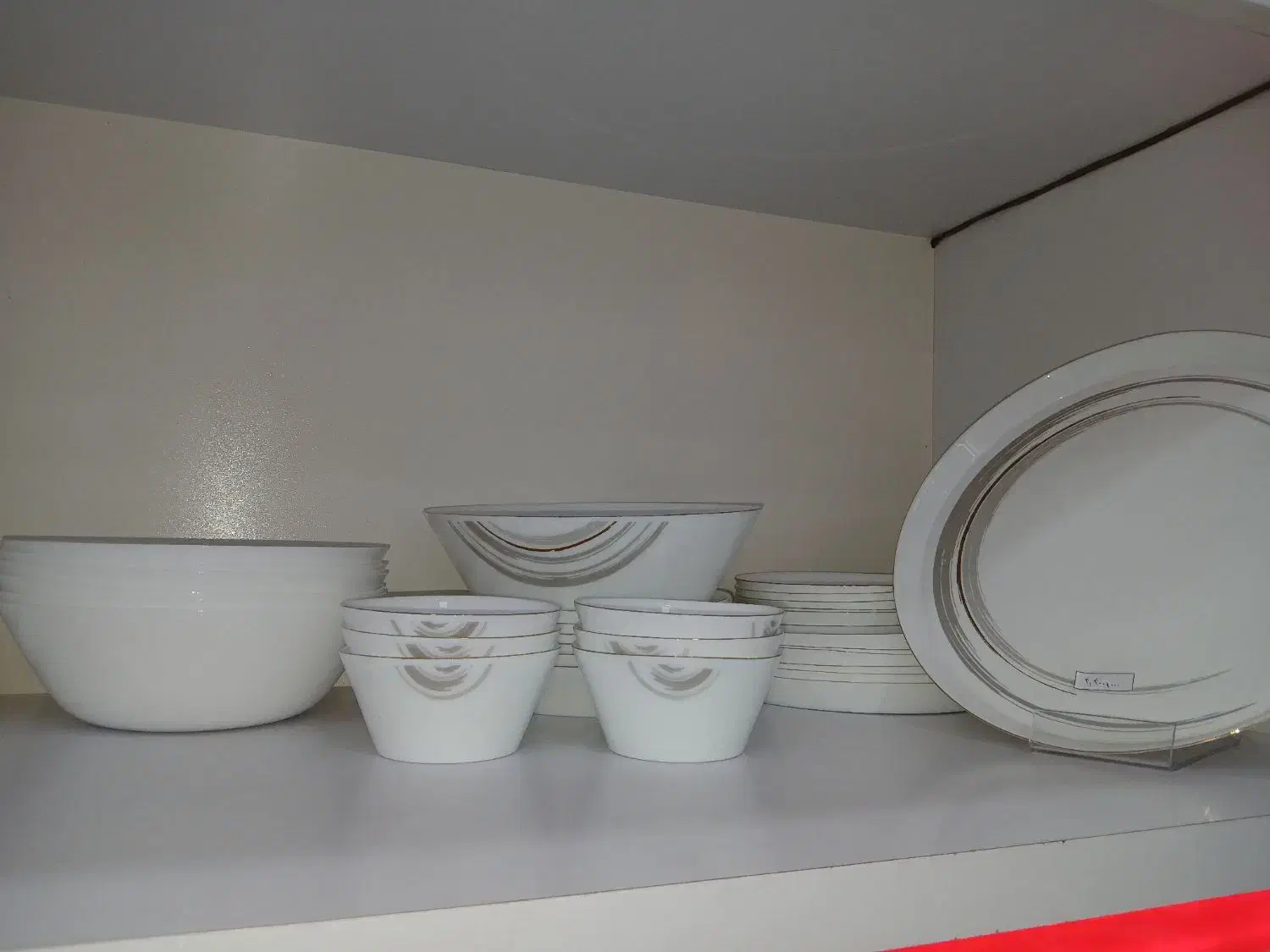 انواع ظرف اوپال و چینی|ظروف سرو و پذیرایی|ایذه, |دیوار