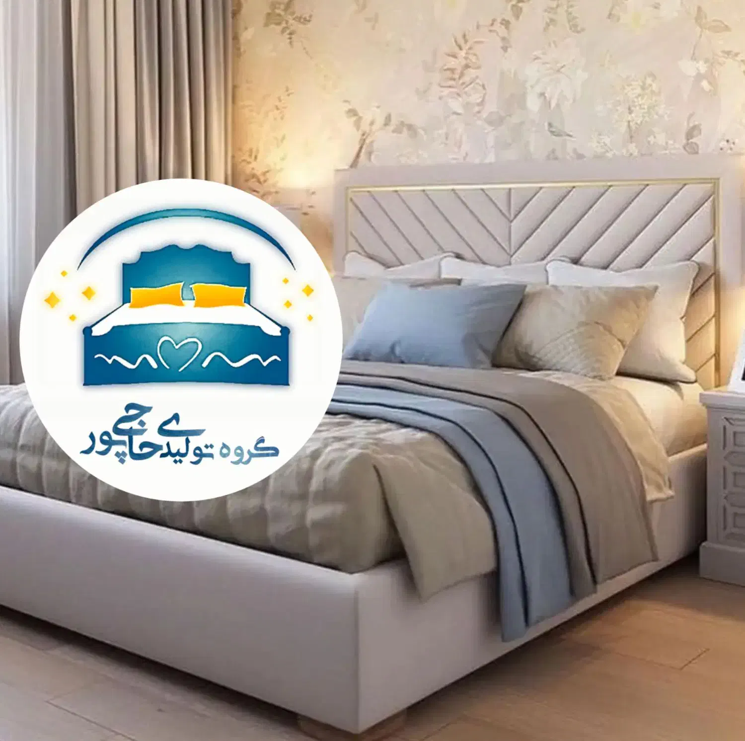 تخت خواب دو نفره حاجی پور(تختخواب۲دونفره)تشک پاییز|تخت و سرویس خواب|مشهد, حسینآباد|دیوار