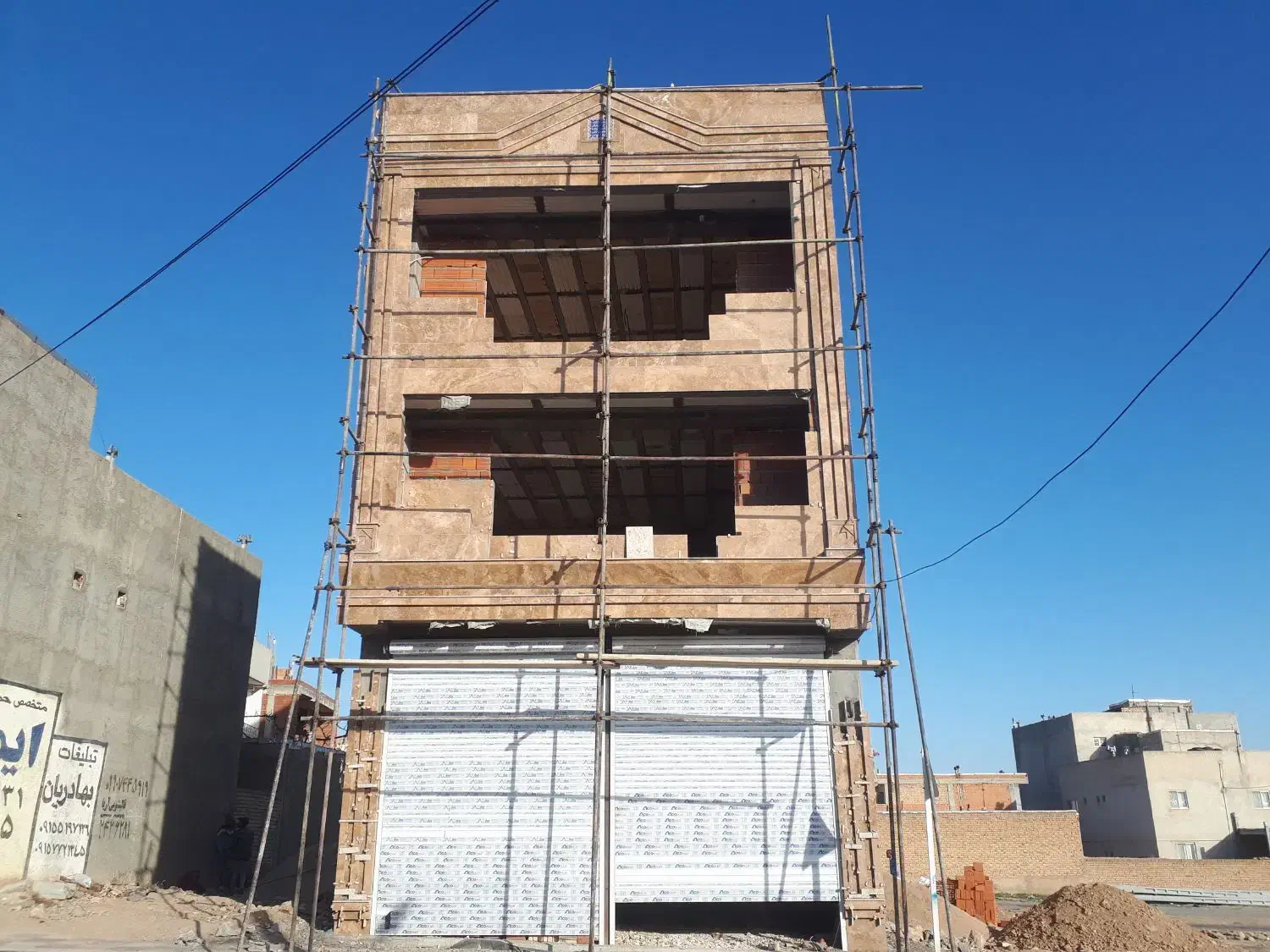 سنگ کاری و کاشی کاری|خدمات پیشه و مهارت|خرم‌آباد (تنکابن), |دیوار