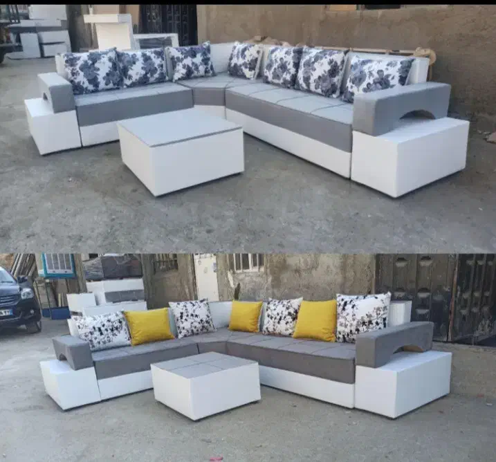 مبل ال راحتی|مبلمان خانگی و میز عسلی|چهاردانگه (تهران), |دیوار