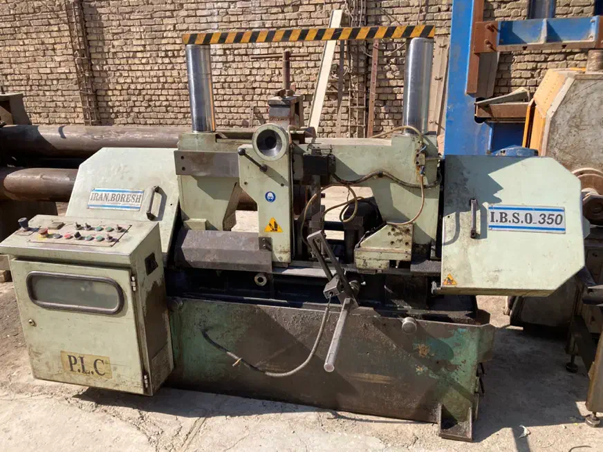 اره نواری سایز ۳۵۰ تمام اتوماتیک ایران برش|ماشین‌آلات صنعتی|اصفهان, مهدیه|دیوار