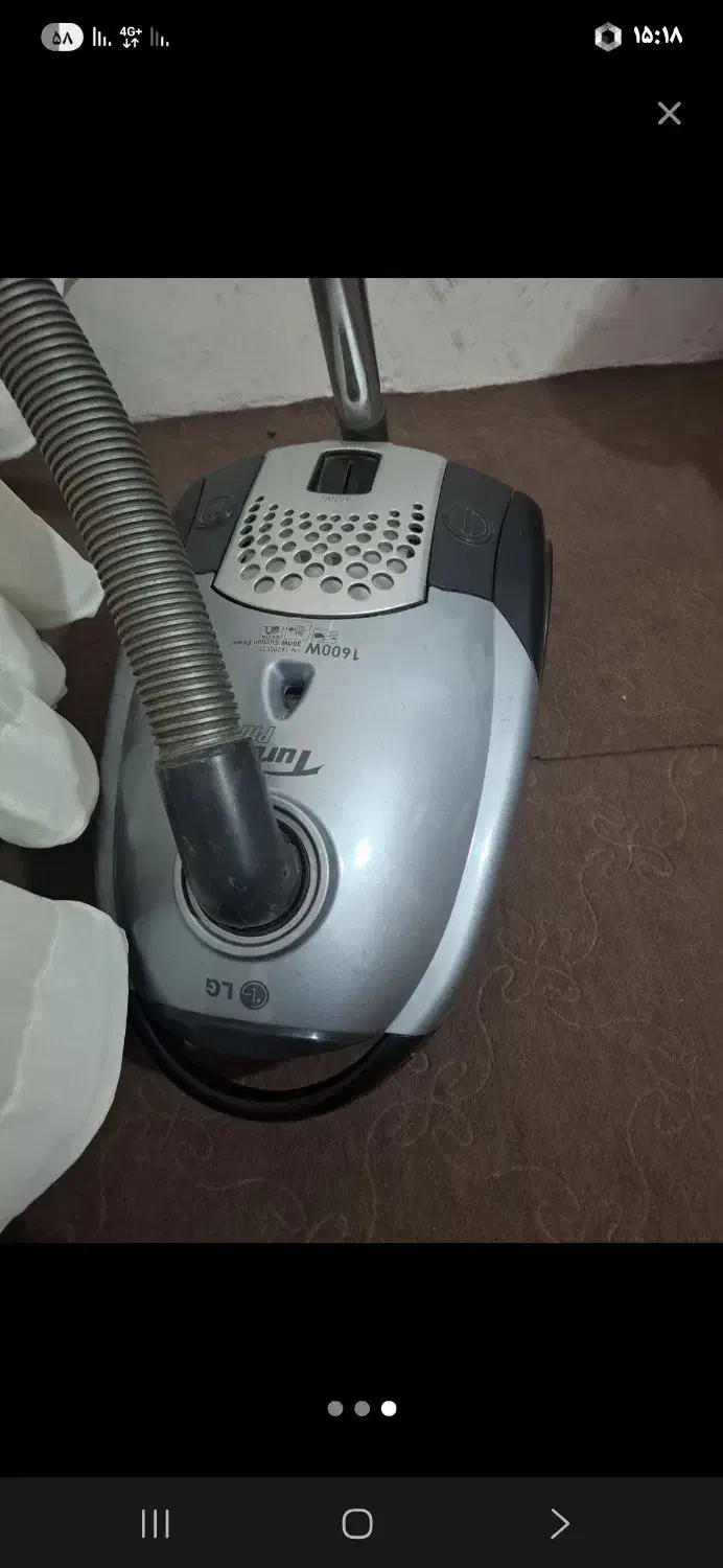 جاروبرقیLG 1600وات|جاروبرقی، جارو شارژی، بخارشو|رباط‌کریم, شهرک درخشان|دیوار