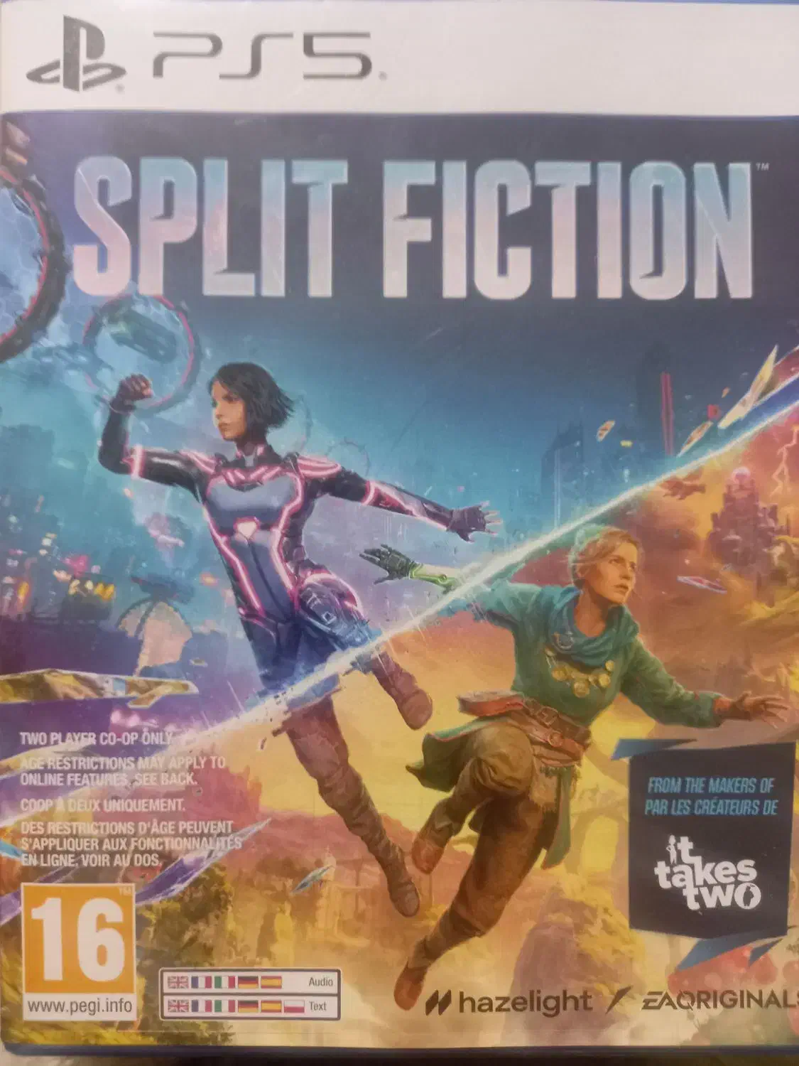 سی دی دیسک بازی اسپلیت فیکشنsplit fiction|کنسول، بازی ویدئویی و آنلاین|مشهد, سجاد شهر|دیوار