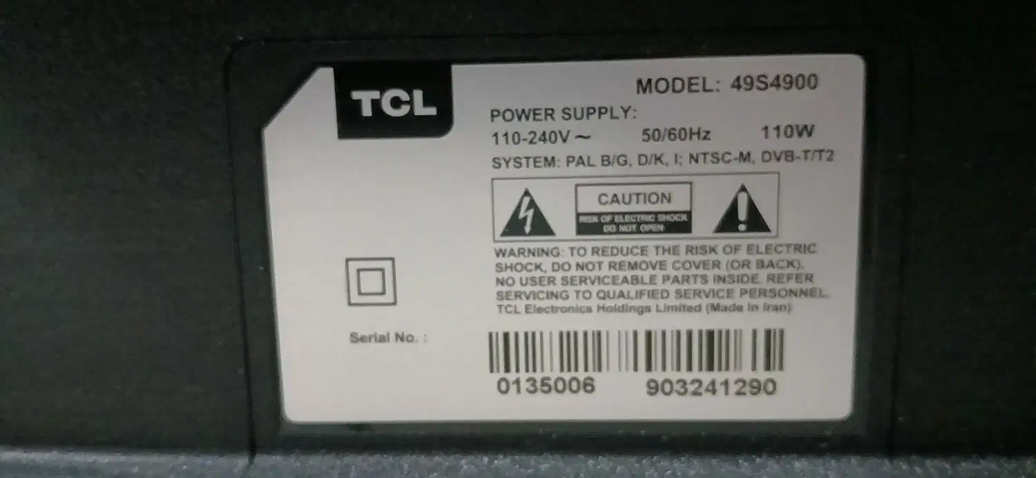 led tcl 49|تلویزیون و پروژکتور|شیراز, پودنک|دیوار