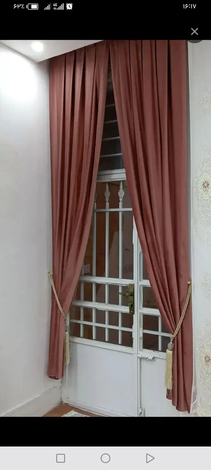 پرده مخمل|پرده، رانر، رومیزی|تربتحیدریه, رضاشهر|دیوار