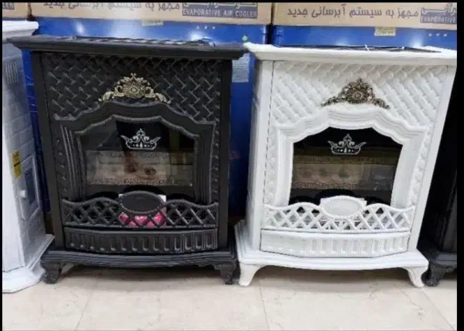 بخاری شومینه گازی مشعل دوام رنگبندی مدل B11|بخاری، هیتر، شومینه|رشت, رشتیان|دیوار