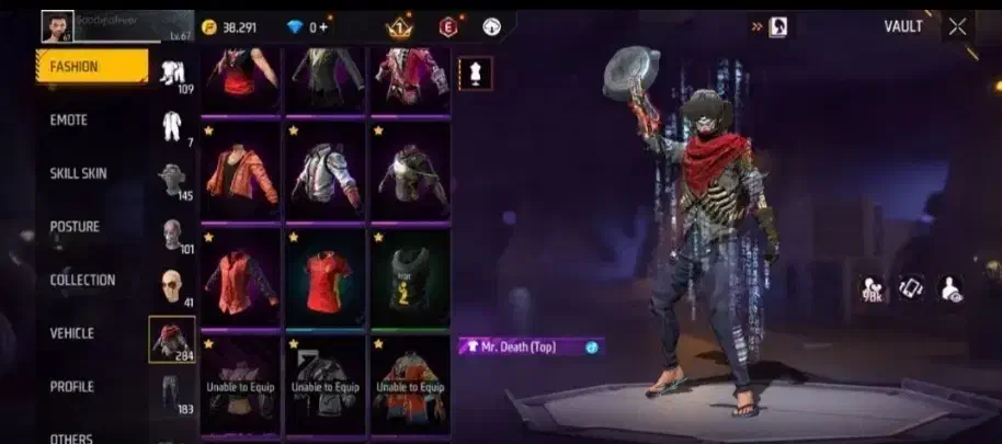 اکانت طاق فری فایر|کنسول، بازی ویدئویی و آنلاین|شیراز, درکی|دیوار