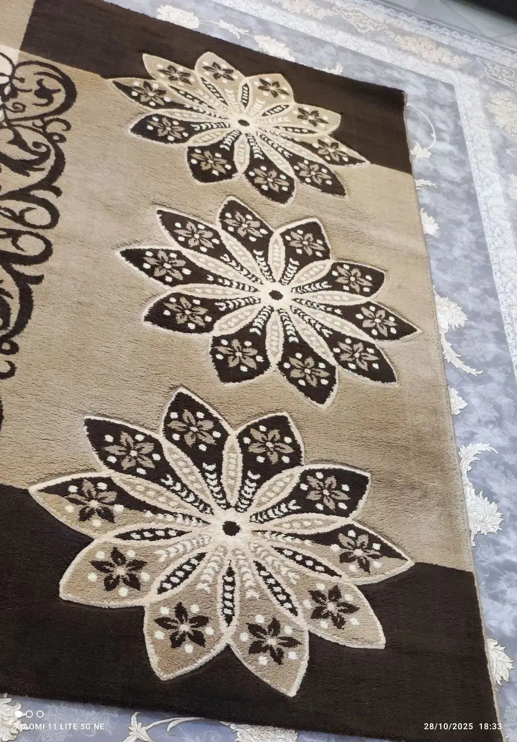 گلیم فرش|گلیم، جاجیم، گبه|صومعه‌سرا, |دیوار