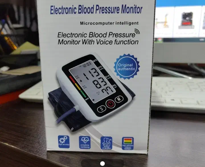 دستگاه تست فشار خون دیجیتال اصل با سخنگو انگلیسی|آرایشی، بهداشتی، درمانی|سنندج, |دیوار