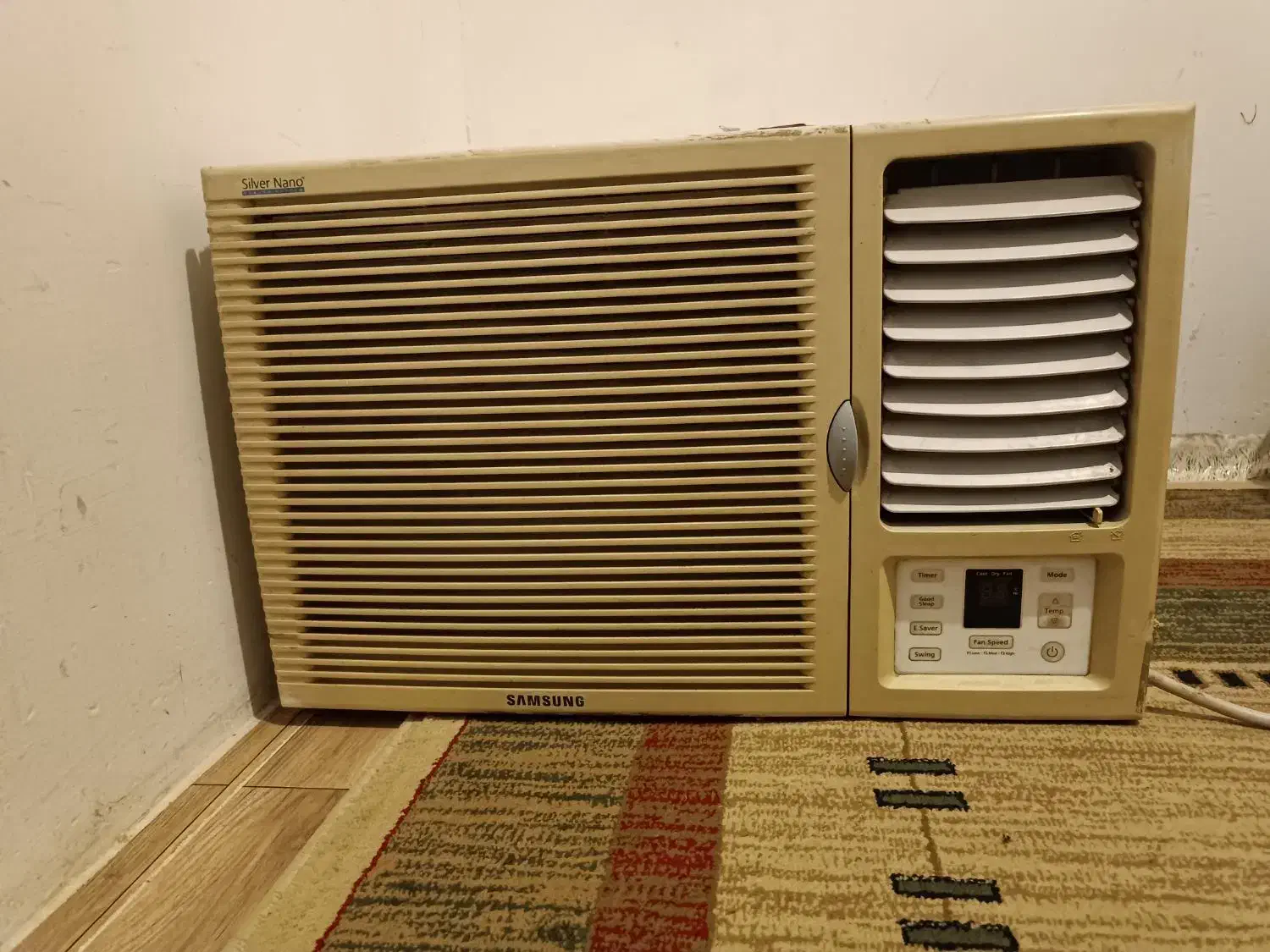 فروش کولر پنجره ای مدل سامسونگ باکنترل ترتمیز|کولر گازی و فنکوئل|آستانه اشرفیه, |دیوار