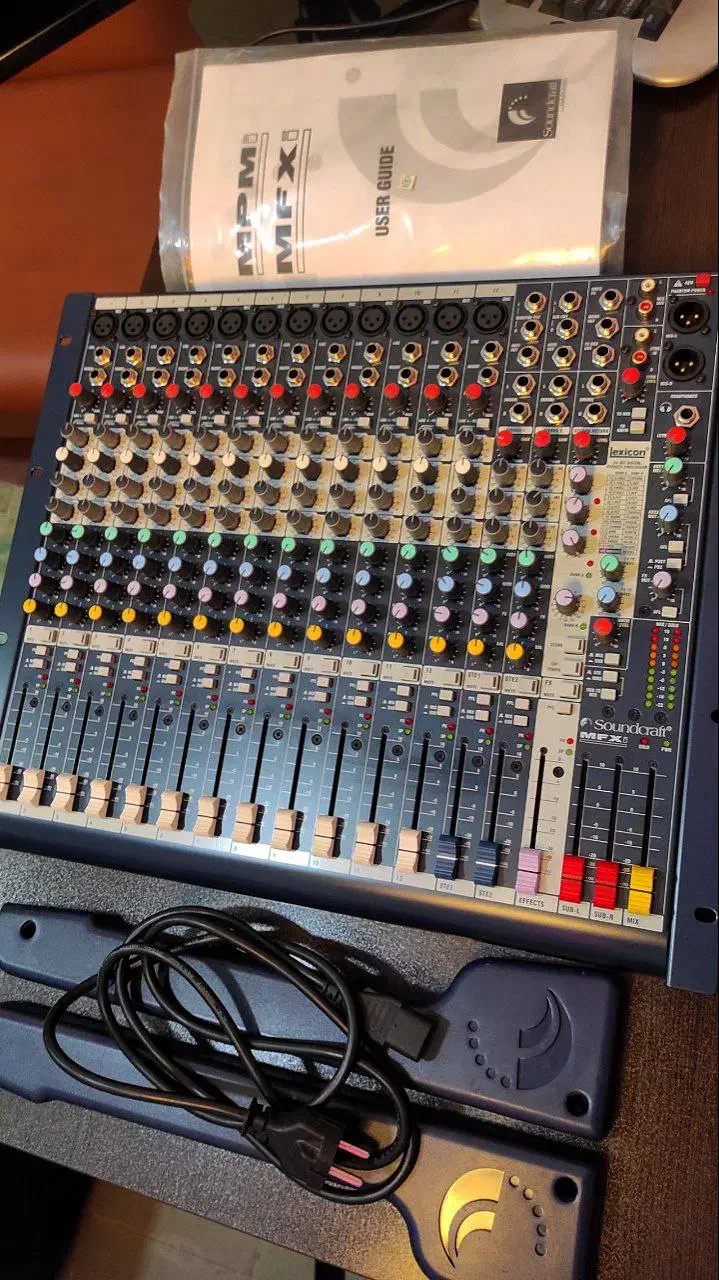 میکسر ساندکرافت soundcraft دایناکورد dynacord|سیستم صوتی خانگی|تهران, باغ فیض|دیوار