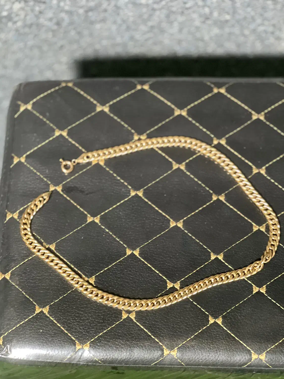 زنجیر طلا در حد نو نو 22گرم|جواهرات|برازجان, |دیوار