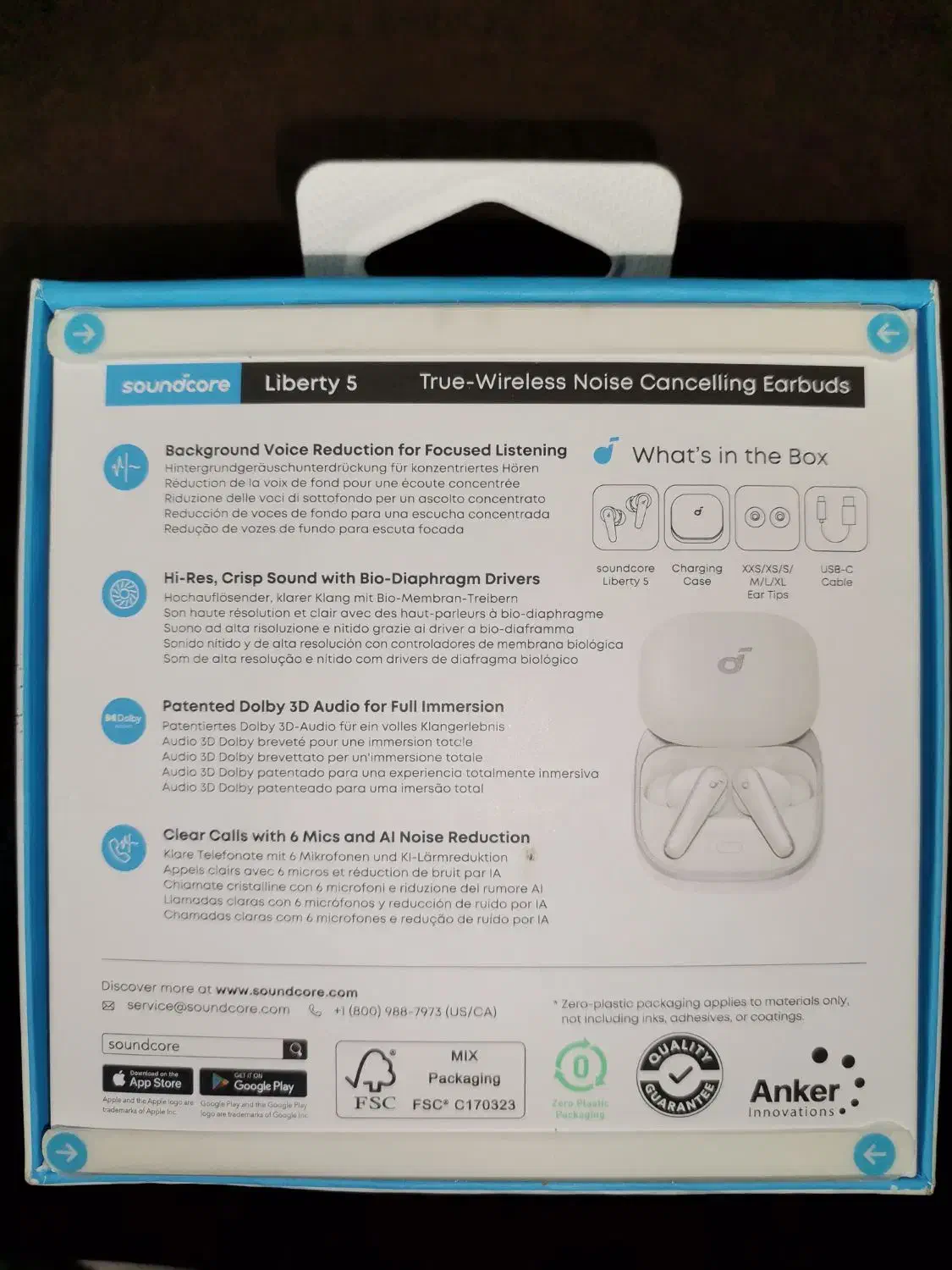 ایرپاد اورجینال برند anker مدل liberty 5 آکبند|لوازم جانبی موبایل و تبلت|تهران, چیتگر جنوبی|دیوار