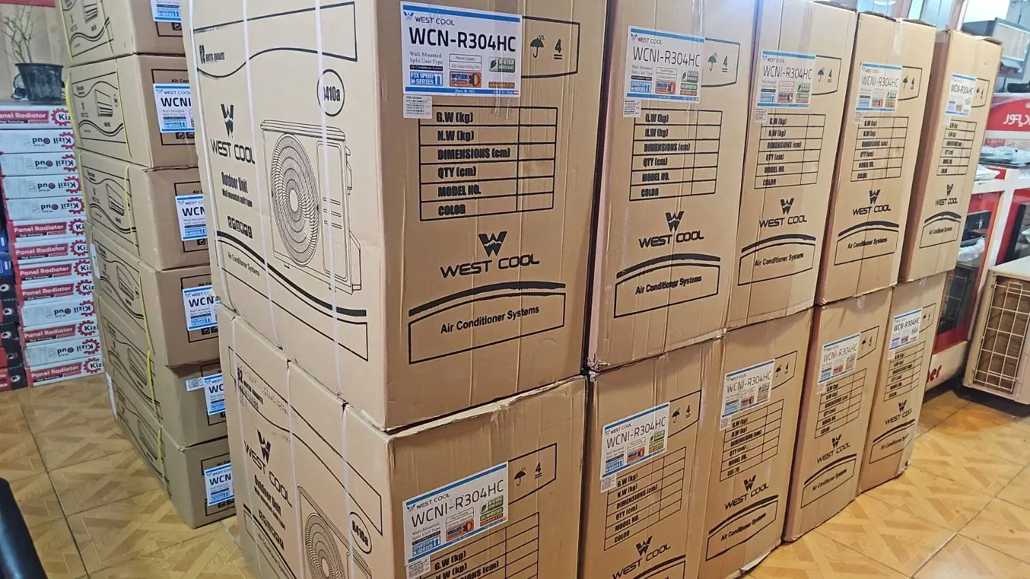 فروش کولر گازی وستن westn اقساطی با گارانتی|کولر گازی و فن‌کوئل|تبریز, |دیوار