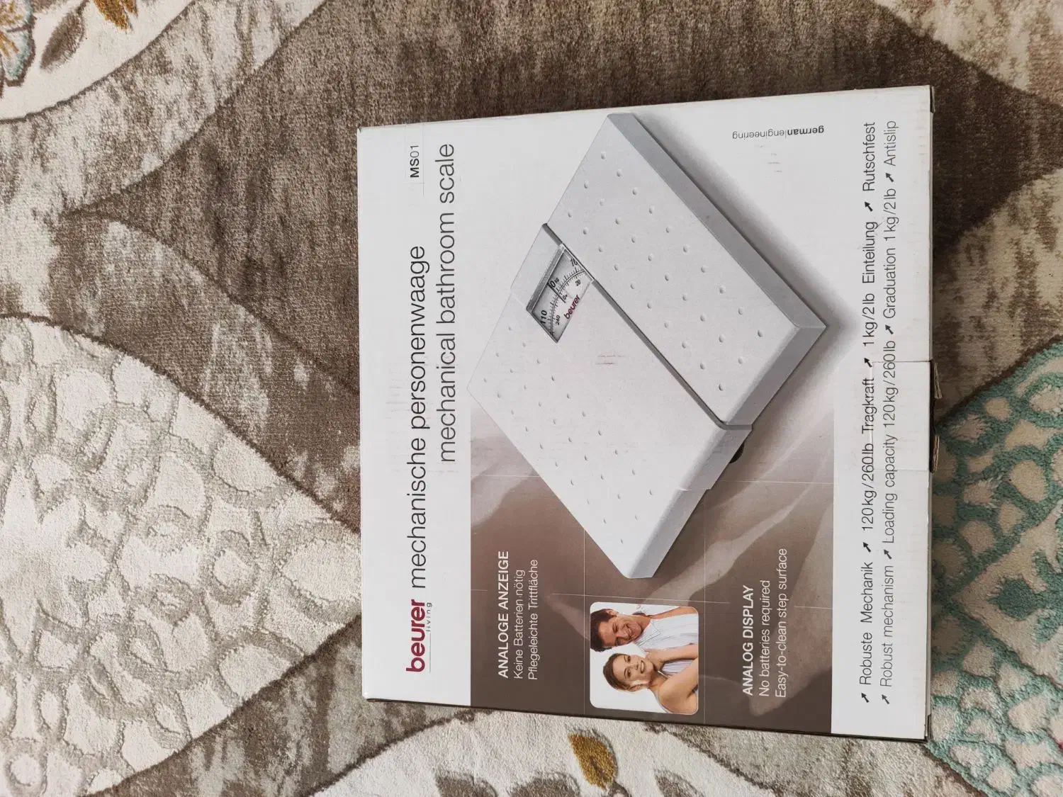 ترازوی عقربه ای بیورر آلمان|لوازم حمام|اراک, |دیوار