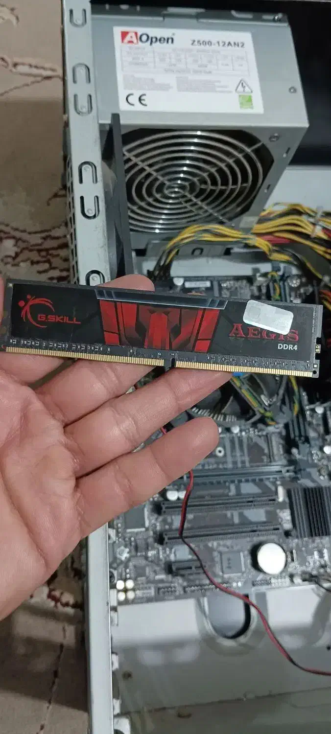 باندل پر قدرت DDR4 گیگابایت مادربورد سی پی یو رم|قطعات و لوازم جانبی رایانه|قم, شهید صیاد شیرازی|دیوار