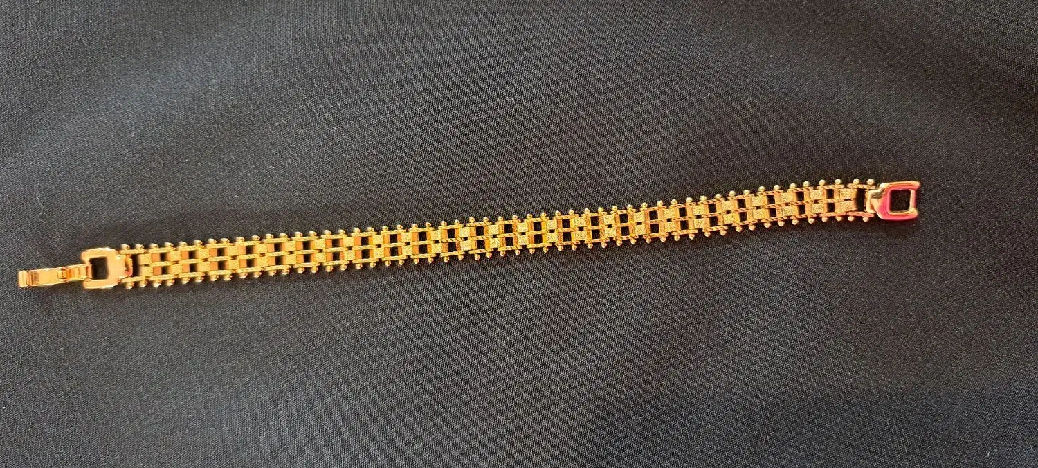 دستبند رنگ ثابت طلایی زیبا|بدلیجات|تهران, تهرانسر شرقی|دیوار