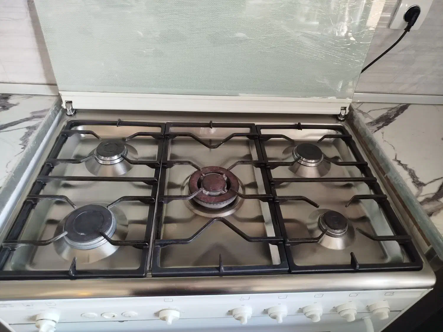 اجاق گازفردار 5شعله ترموکوپلدار|اجاق گاز و لوازم برقی پختوپز|پردیس, فاز ۱|دیوار