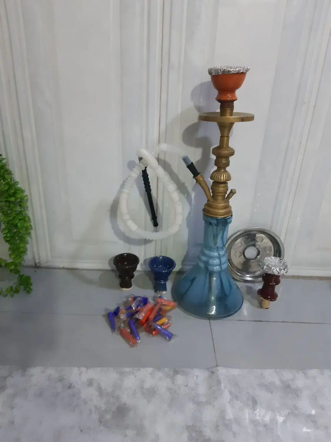 قلیان برنجی|کلکسیون و سرگرمی|قرچک, باقرآباد|دیوار