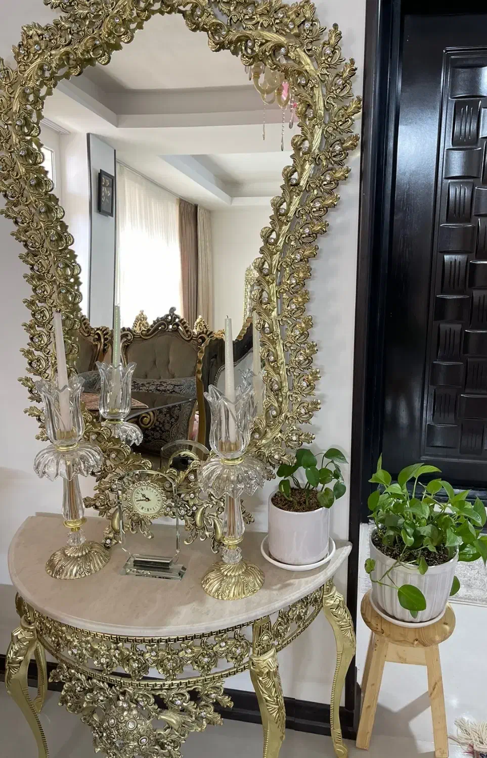 بوفه ، ساعت ، ایینه کنسول و میز تلویزیون|بوفه، ویترین، کنسول|سیرجان, |دیوار