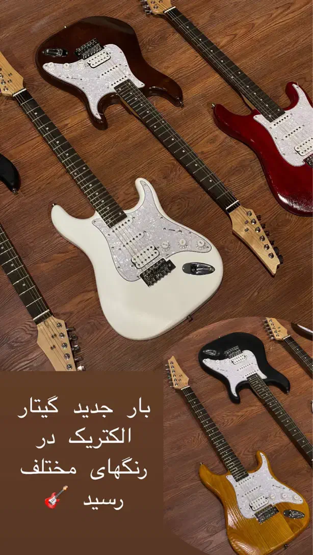 گیتار الکتریک اقساطی|گیتار، بیس، امپلیفایر|بجنورد, |دیوار