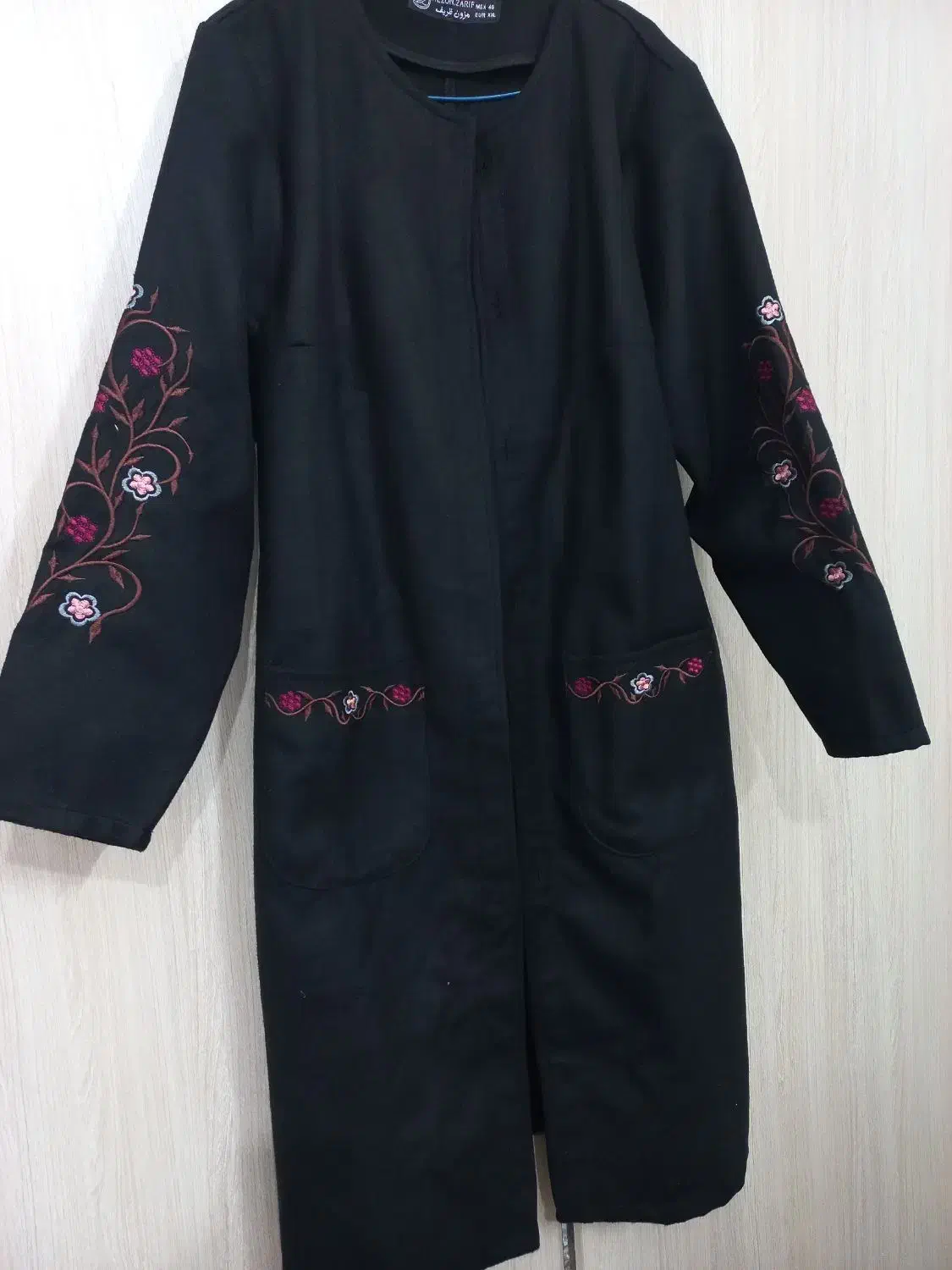 پالتو مشکی ۴۴ ، ۴۶|لباس|گلبهار, شهر جدید گلبهار|دیوار