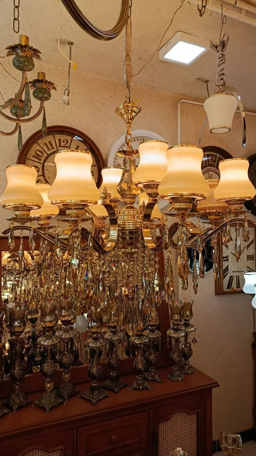 مدل مرغابی اب طلا شرایط فروش ویژه فقط۳ تا ۷ اذر|لوستر و چراغ آویز|اراک, |دیوار