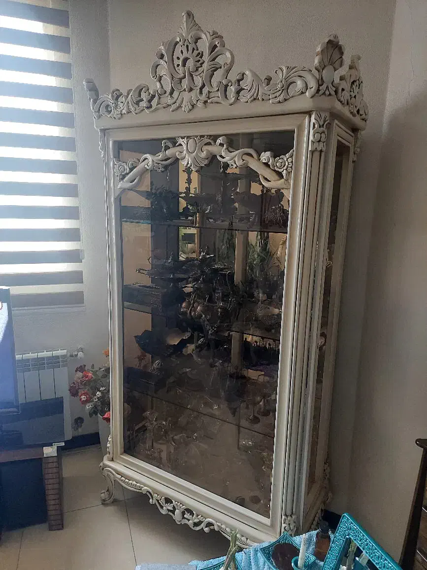 ویترین چوبی|بوفه، ویترین، کنسول|شاهینشهر, شهرک هشت بهشت|دیوار