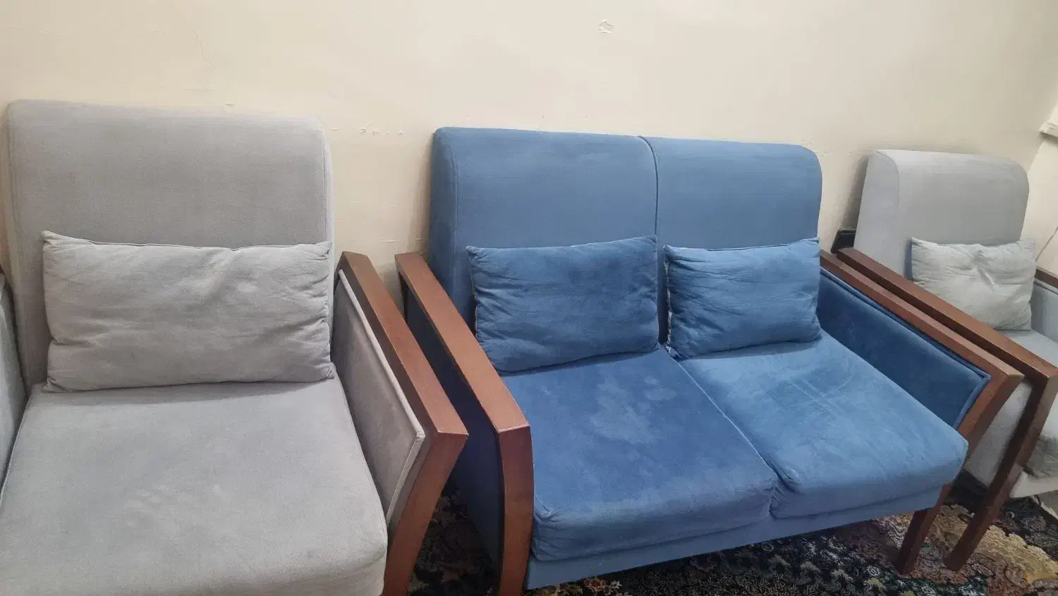 مبل ۷ نفره سالم|مبلمان خانگی و میز عسلی|تهران, گرگان|دیوار