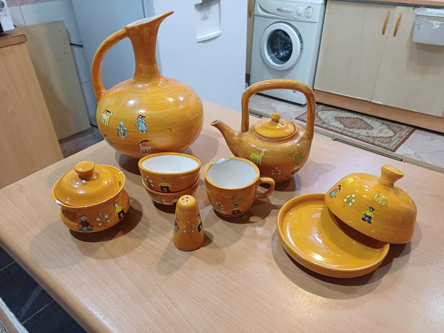 سرویس ظروف سفالی همدان‌|ظروف سرو و پذیرایی|تهران, سازمان برنامه جنوبی|دیوار