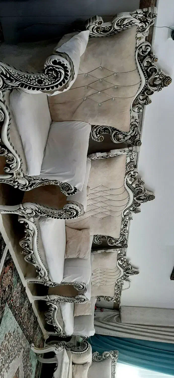 مبل سلطنتی|مبلمان خانگی و میز عسلی|رزن, |دیوار