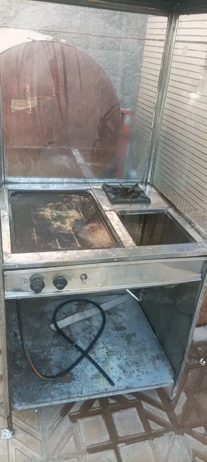 خیلی کم استفاده شده. سه کاره|اجاق گاز و لوازم برقی پختوپز|بم, |دیوار