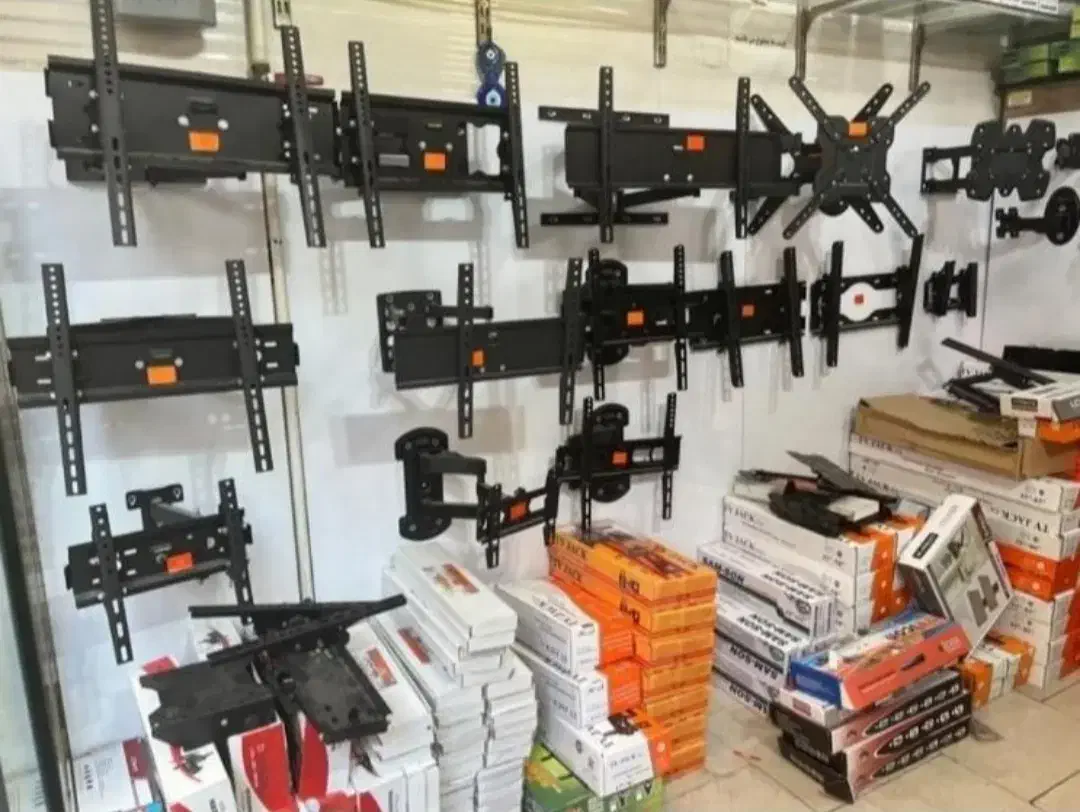 انواع براکت (پایه)  دیواری تلویزیون ال جی سامسونگ|تلویزیون و پروژکتور|تهران, امین حضور|دیوار