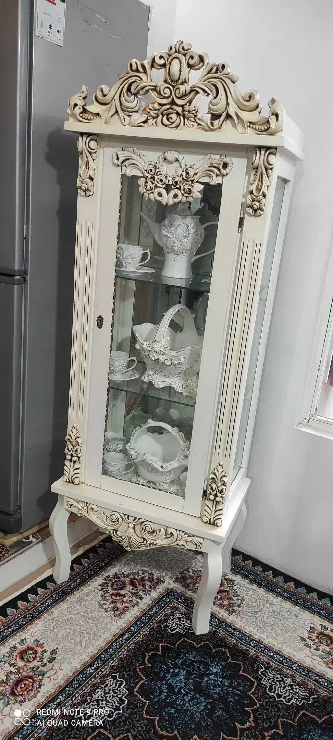 بوفه|بوفه، ویترین، کنسول|میانه, |دیوار