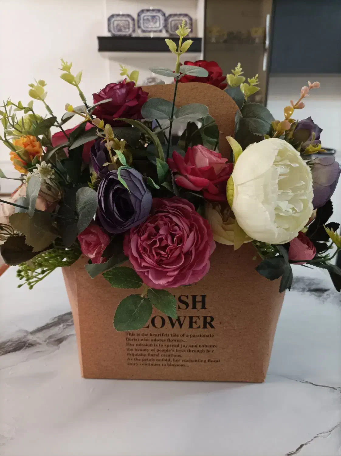 سبد گل مصنوعی زیبا|گل مصنوعی|قرچک, مهدیه|دیوار