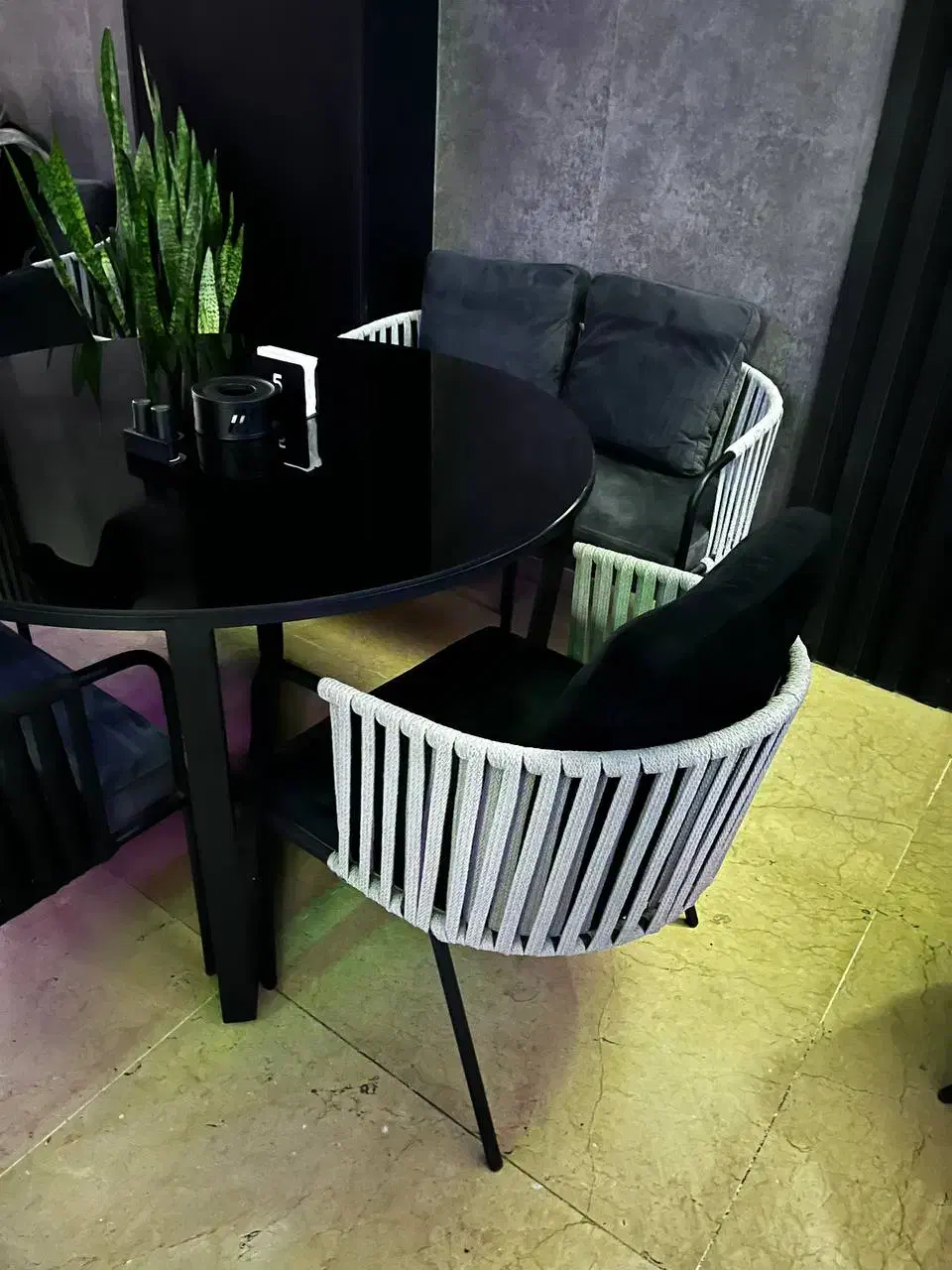 صندلی کافه ای بافتی|کافی‌شاپ و رستوران|تهران, تهران‌ویلا|دیوار
