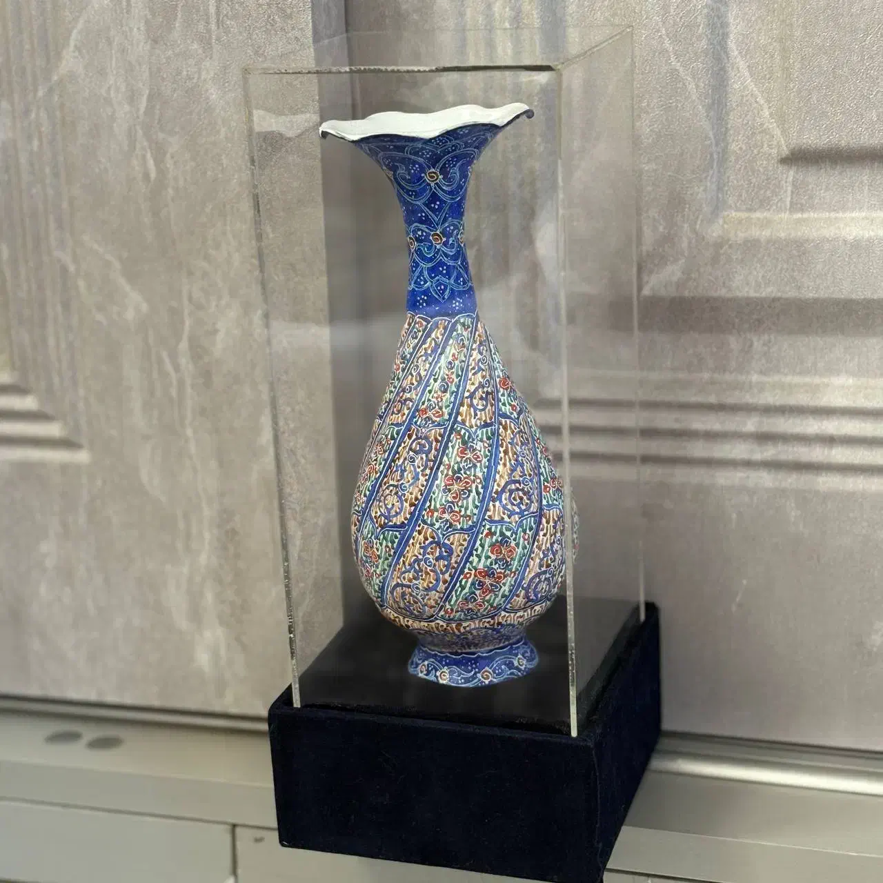 گلدان میناکاری|صنایع دستی و سایر لوازم تزئینی|تهران, سلسبیل شمالی|دیوار