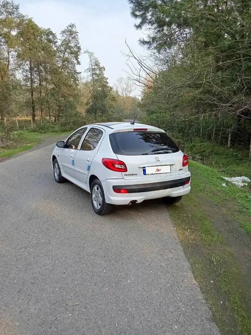 ۲۰۷ پانا ۱۴۰۰ بی رنگ کم کار بدون نقطه|خودرو سواری و وانت|تالش, تالش|دیوار