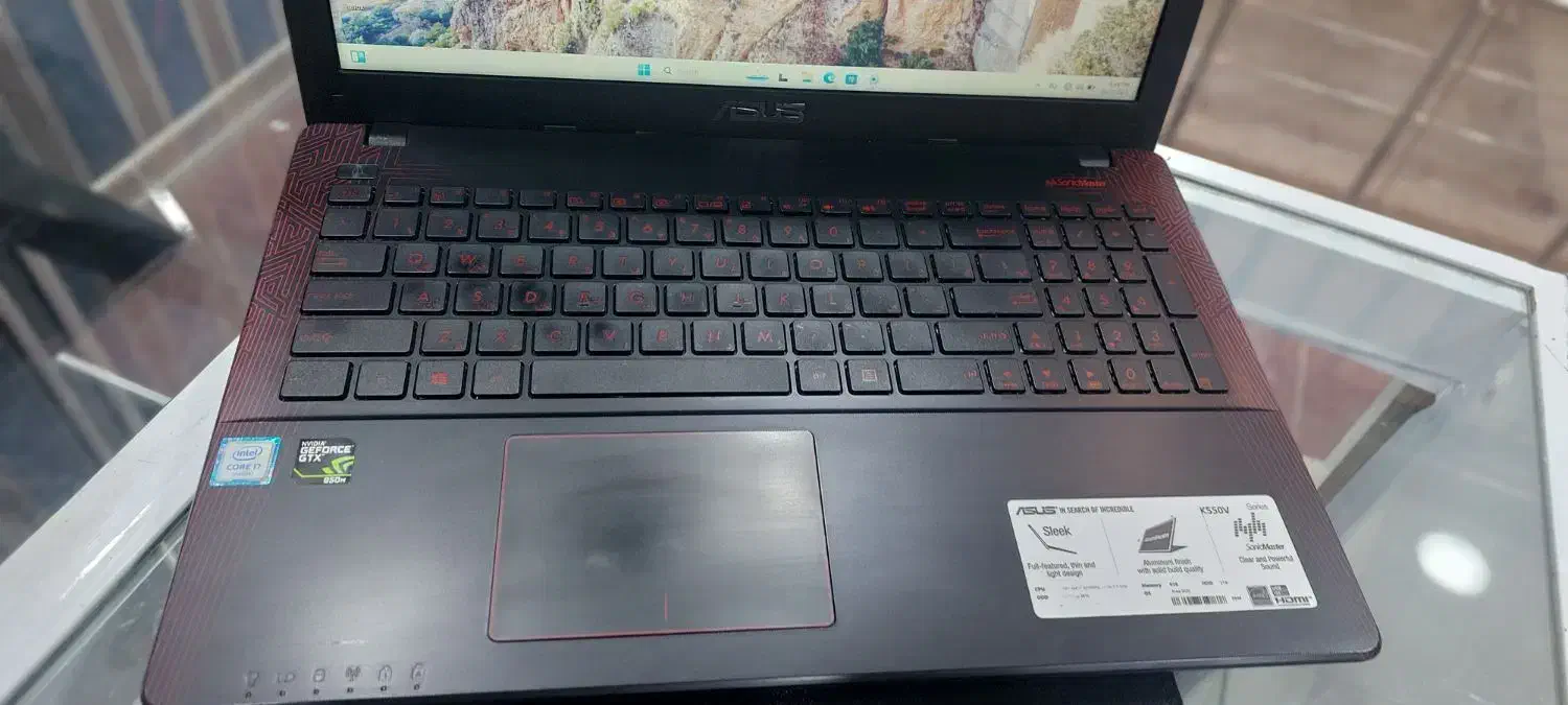 فروش قسطی k550v asus|رایانه همراه|یزد, |دیوار