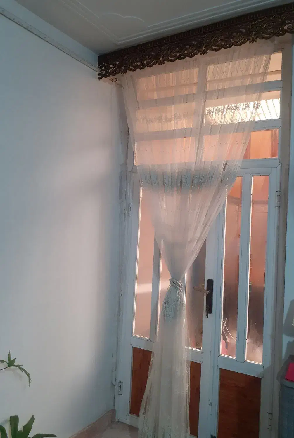 پرده پنجره ودر باکتیبه|پرده، رانر، رومیزی|آبیک, |دیوار