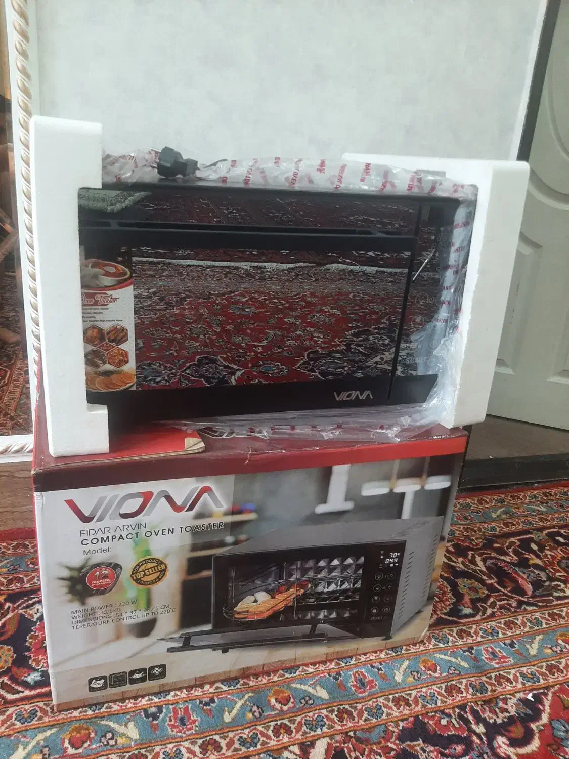 توستر و فر برقی دیجیتال ویونا|اجاق گاز و لوازم برقی پخت‌وپز|بناب, |دیوار