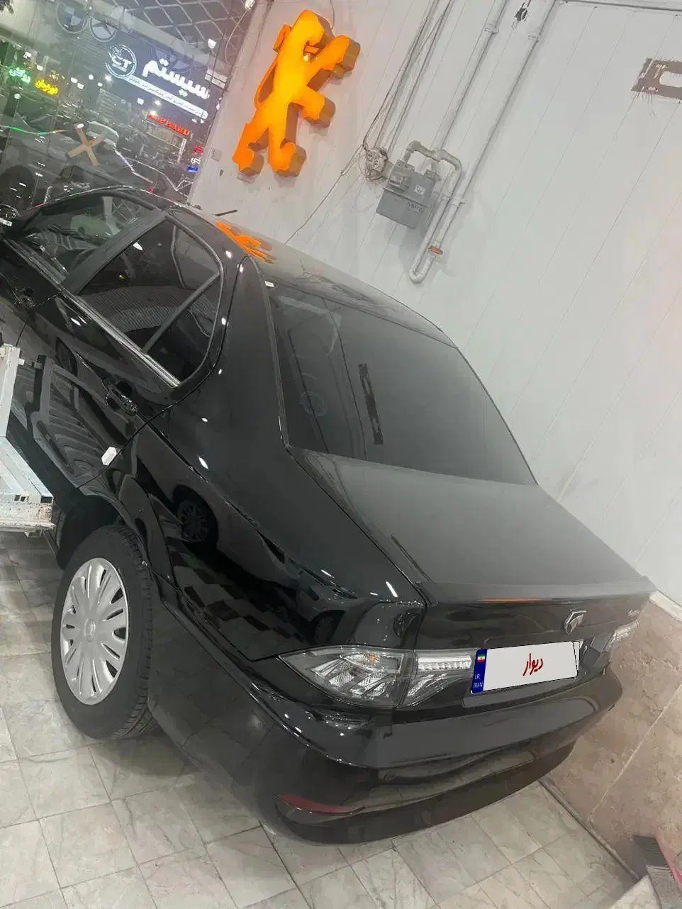 سمند سورن موتور xup7 مشکی|خودرو سواری و وانت|کرمان, |دیوار