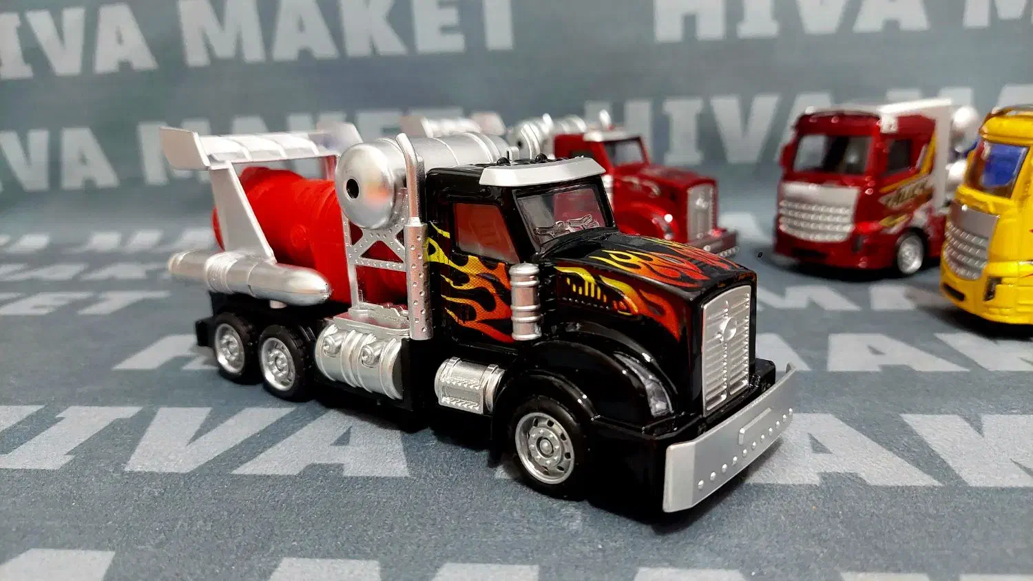 ماکت ماک و تریلی دودزا|اسباببازی|قم, نیروگاه|دیوار