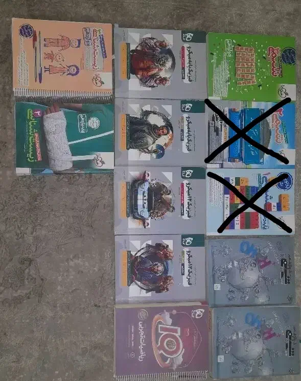 کتابای کنکوری|کتاب و مجله آموزشی|اهواز, منبع اب|دیوار