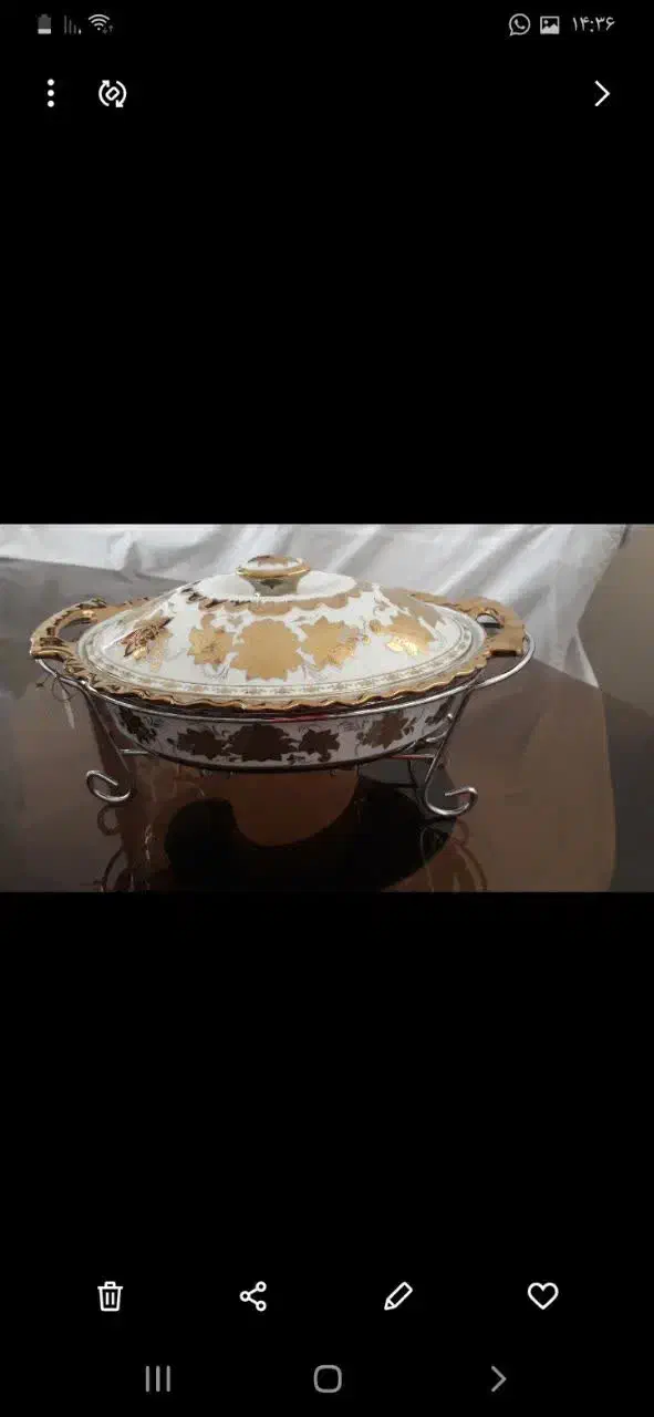 سوفله خوری والمر دار|ظروف سرو و پذیرایی|قم, عمار یاسر|دیوار