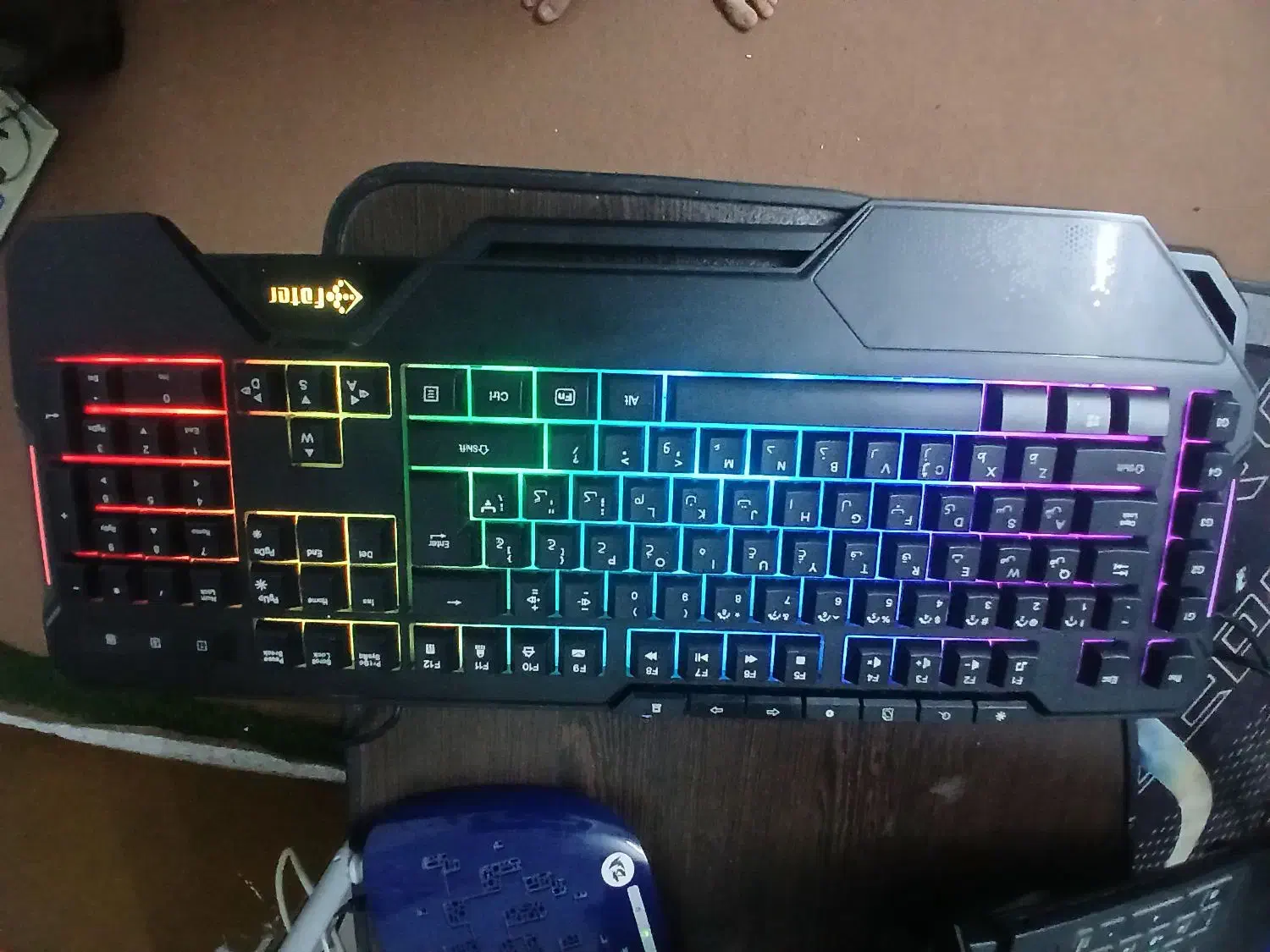 کیبرد گیمینگ فاطر|قطعات و لوازم جانبی رایانه|شیراز, ریاستی|دیوار