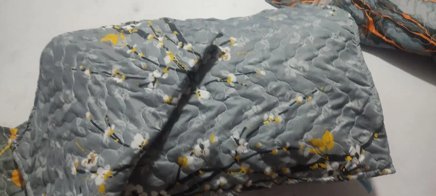 روبالشتی پنبه دوزی جفتی ۱۵۸|رختخواب، بالش، پتو|تهران, زهتابی|دیوار