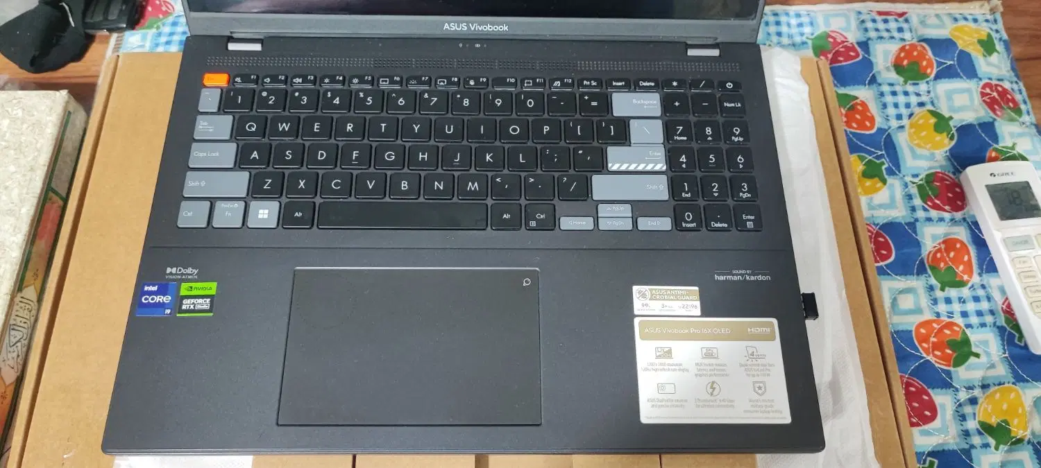 ASUS Vivobook Pro 16X OLED i9 RTX 4070 32GB|رایانه همراه|تهران, حر|دیوار